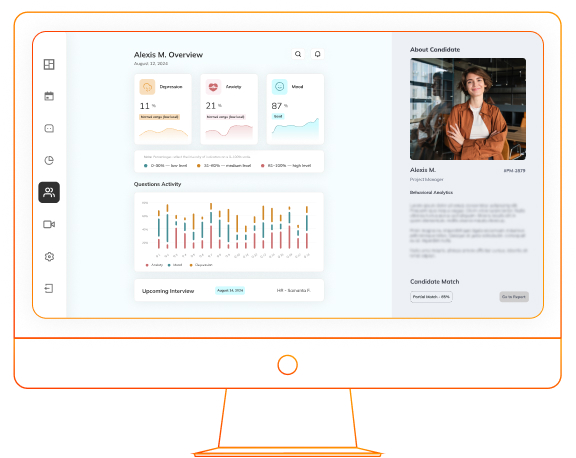 AI role fit matching compares candidate profile with job model to detect alignment and hidden risks